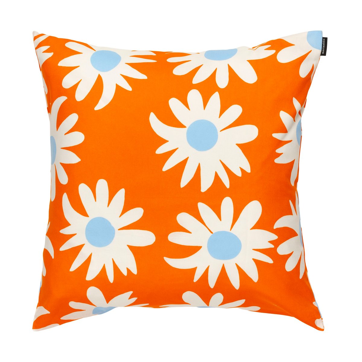 Marimekko Rakastaa ei rakasta kuddfodral 50x50 cm Orange-Off-white-light blue