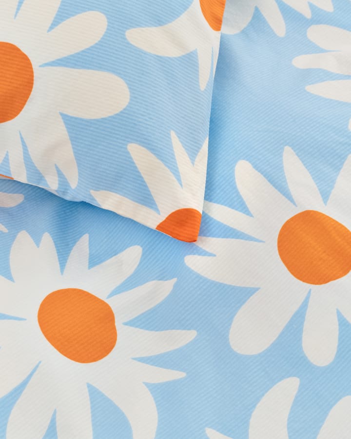 Rakastaa ei rakasta örngott 50x60 cm, Orange-Off-white-light blue Marimekko