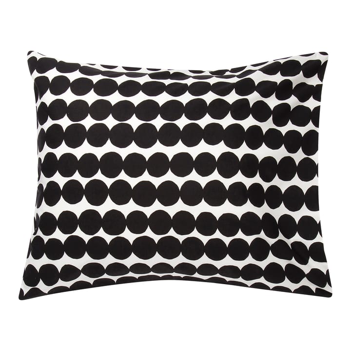 Räsymatto örngott 50x60 cm, Svart-vit Marimekko