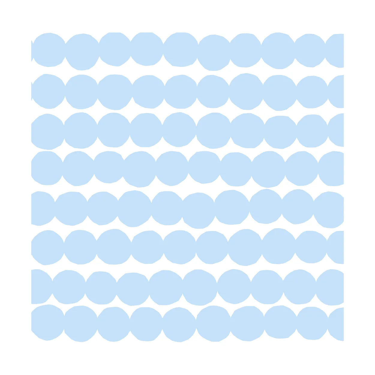 Marimekko Räsymatto servett 33x33 cm 20-pack Light Blue