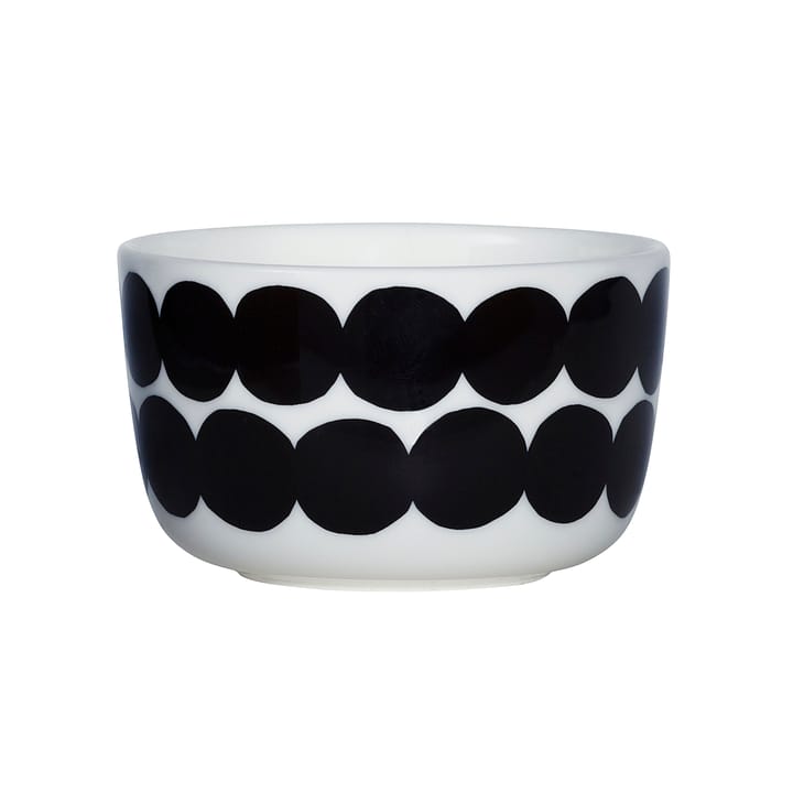 Räsymatto skål 2,5 dl - svart-vit - Marimekko
