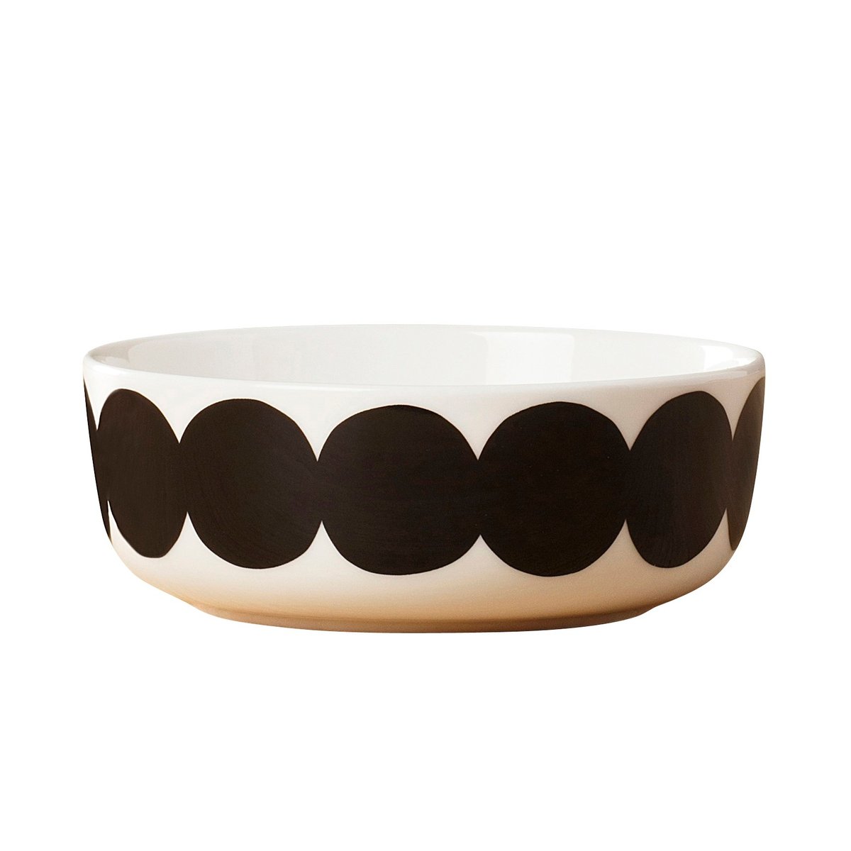Marimekko Räsymatto skål 4 dl | Skandinavisk Design | Serveringsskålar | Svart