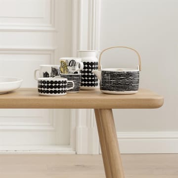 Räsymatto tekanna - Svart-vit - Marimekko