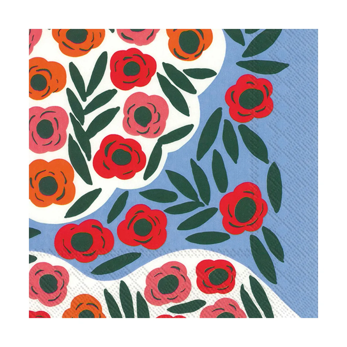 Marimekko Ruukku servett 33x33 cm 20-pack Blue