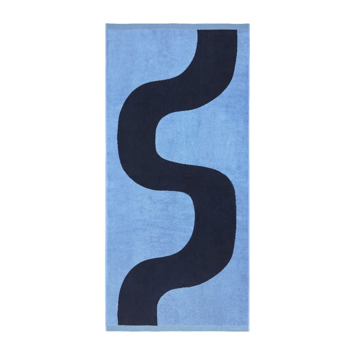 Seireeni badhandduk 70x150 cm, Mörkblå-blå Marimekko