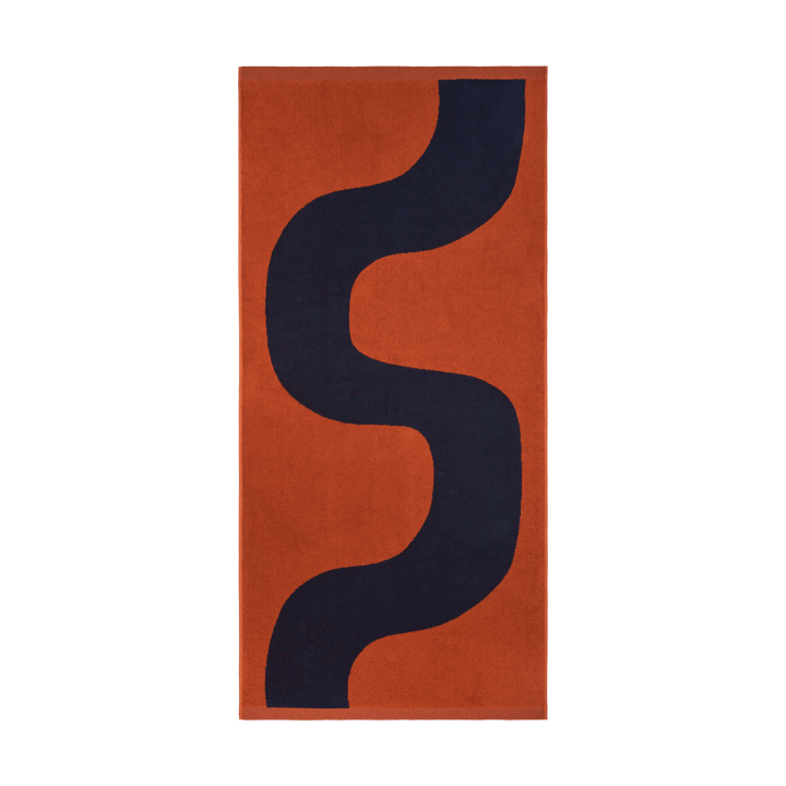 Seireeni badhandduk 70x150 cm - Rooibos-dark blue - Marimekko