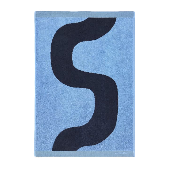 Seireeni handduk 50x70 cm, Mörkblå-blå Marimekko