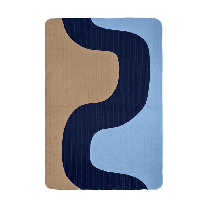 Seireeni överkast 160x234 cm - Beige-blå - Marimekko