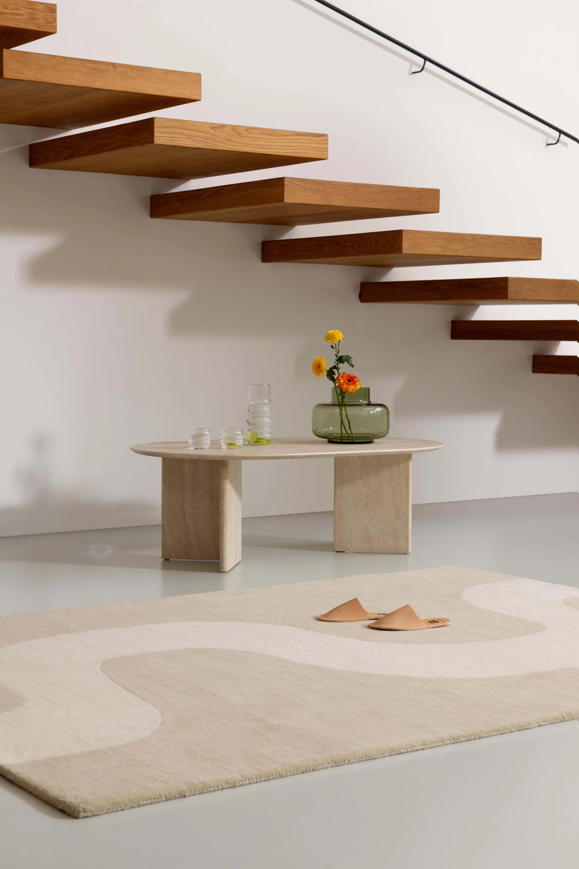 Seireeni ullmatta, Warm Beige, 170x240 cm Marimekko