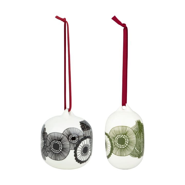 Siirtolapuutarha julkulor 2025 2 delar - White-black-green - Marimekko