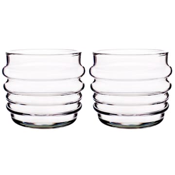 Sukat Makkaralla glas 2-pack - klar 2-pack - Marimekko