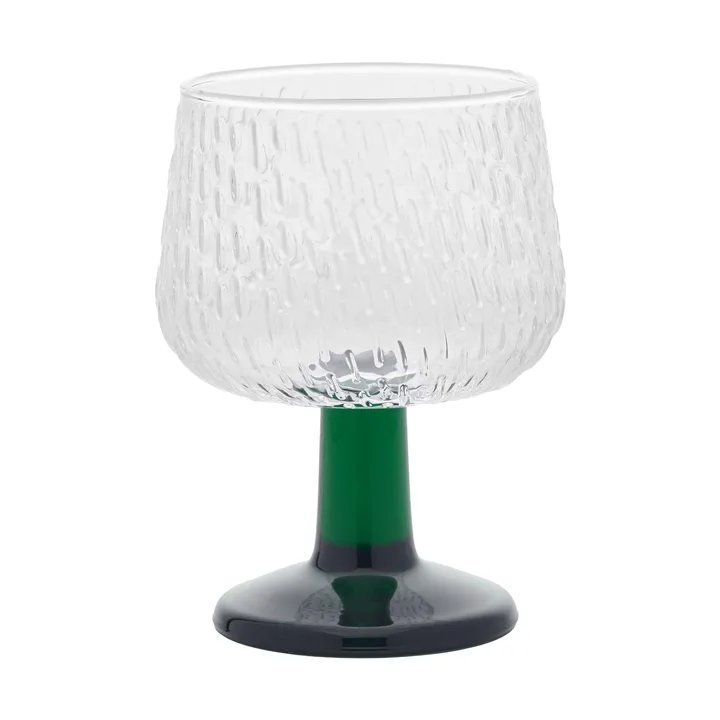 Syksy vinglas 2,5 dl - Clear-green - Marimekko