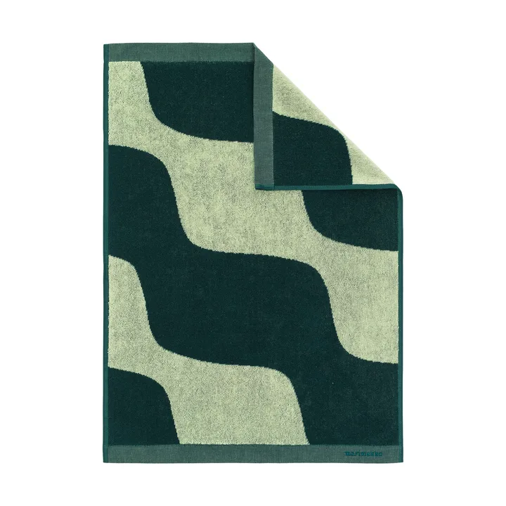Taifuuni handduk 50x70 cm - Pear-dark green - Marimekko