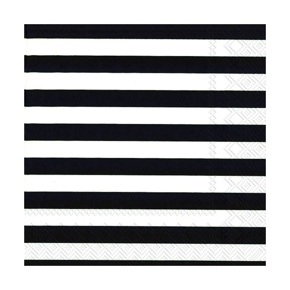 Marimekko Tasaraita servett 33x33 cm 20-pack Black