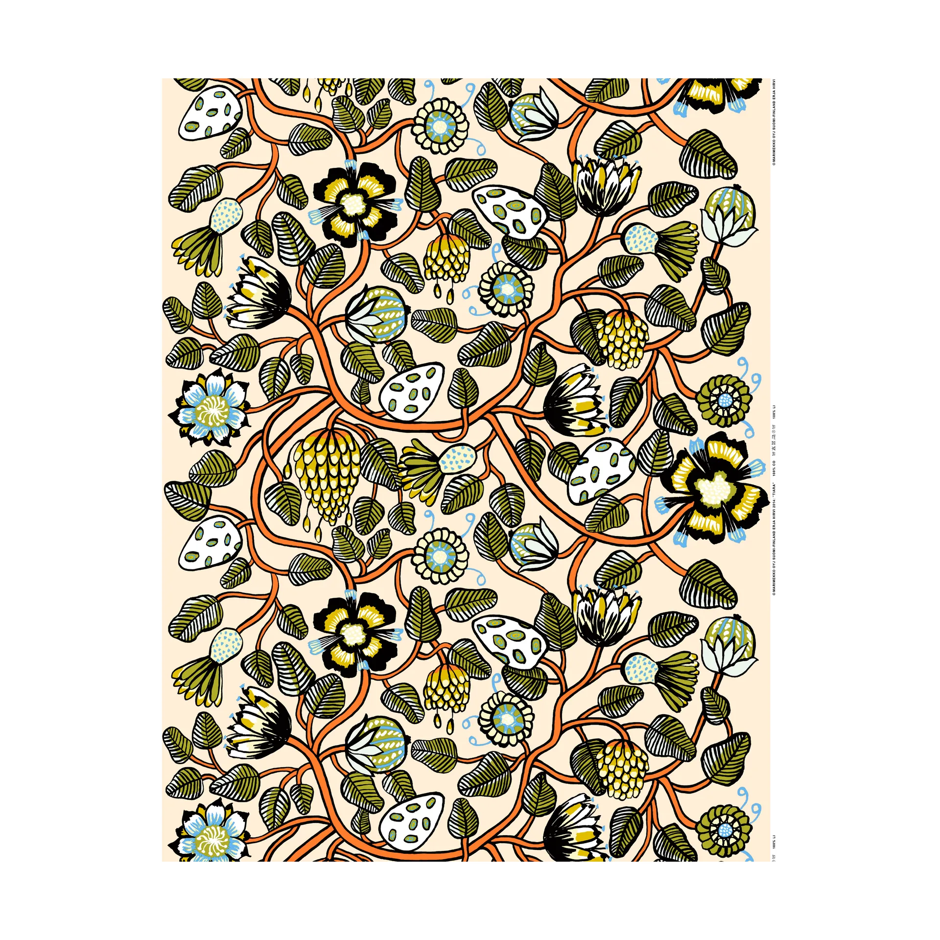 Tiara tyg, Beige Marimekko