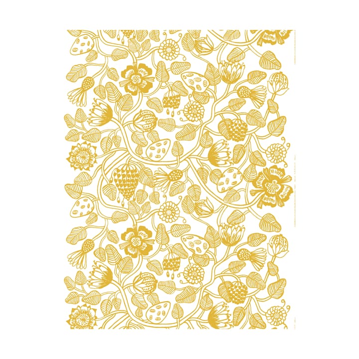 Tiara tyg - White-gold - Marimekko