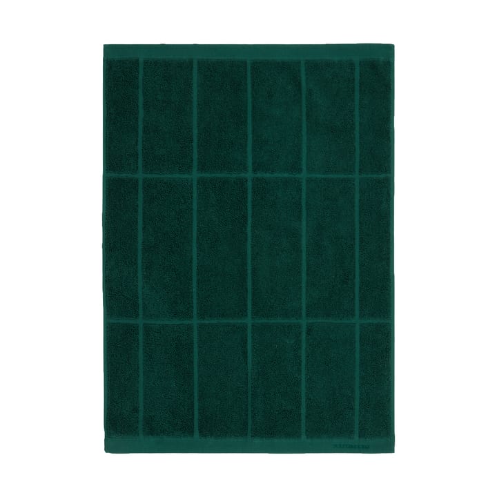 Tiiliskivi handduk 50x70 cm - Dark green - Marimekko