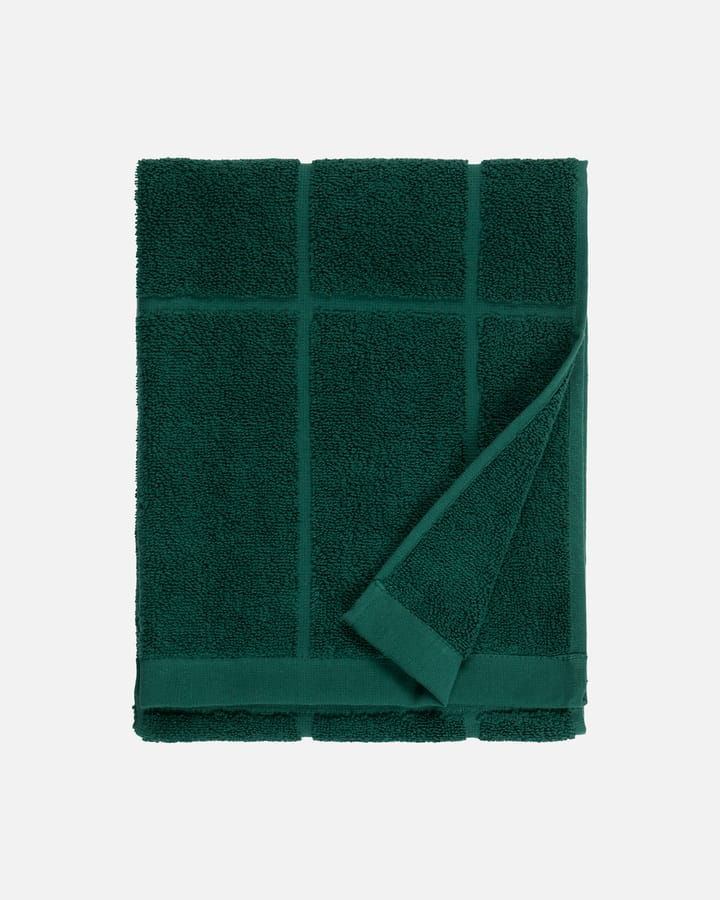 Tiiliskivi handduk 50x70 cm, Dark green Marimekko