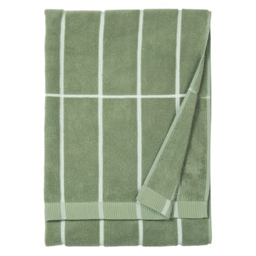 Tiiliskivi handduk grågrön-vit - 75x150 cm - Marimekko