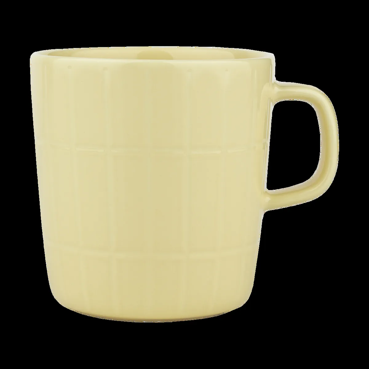 Marimekko Tiiliskivi mugg 40 cl Butter yellow