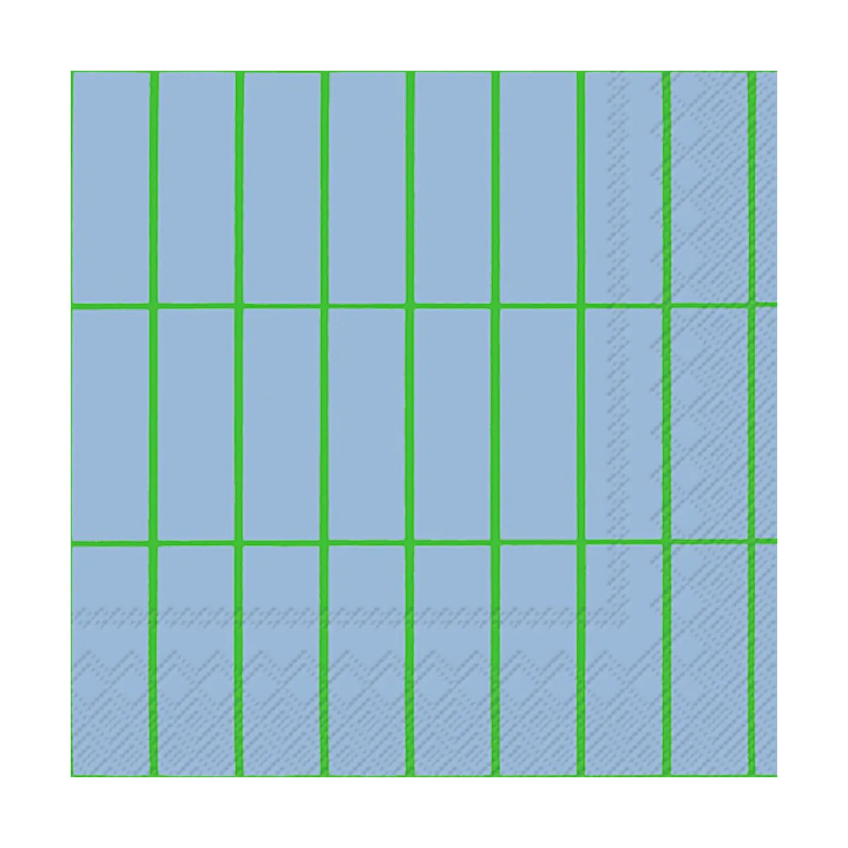 Marimekko Tiiliskivi servett 33x33 cm 20-pack Light blue-green