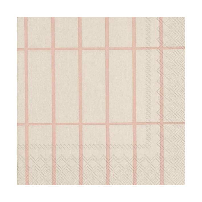 Tiiliskivi servett 33x33 cm 20-pack - Linen-rose - Marimekko
