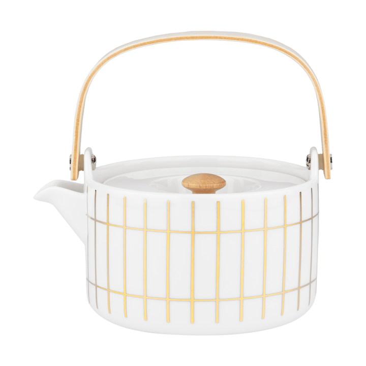 Tiiliskivi tekanna 0,7 l, White-gold Marimekko