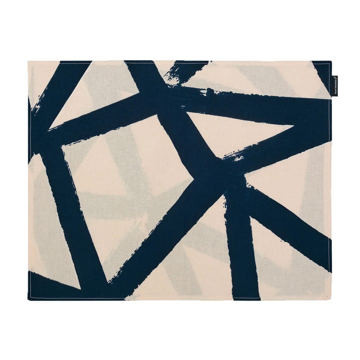 Ukkospilvi bordstablett 31x42 cm - Peach-dark blue - Marimekko