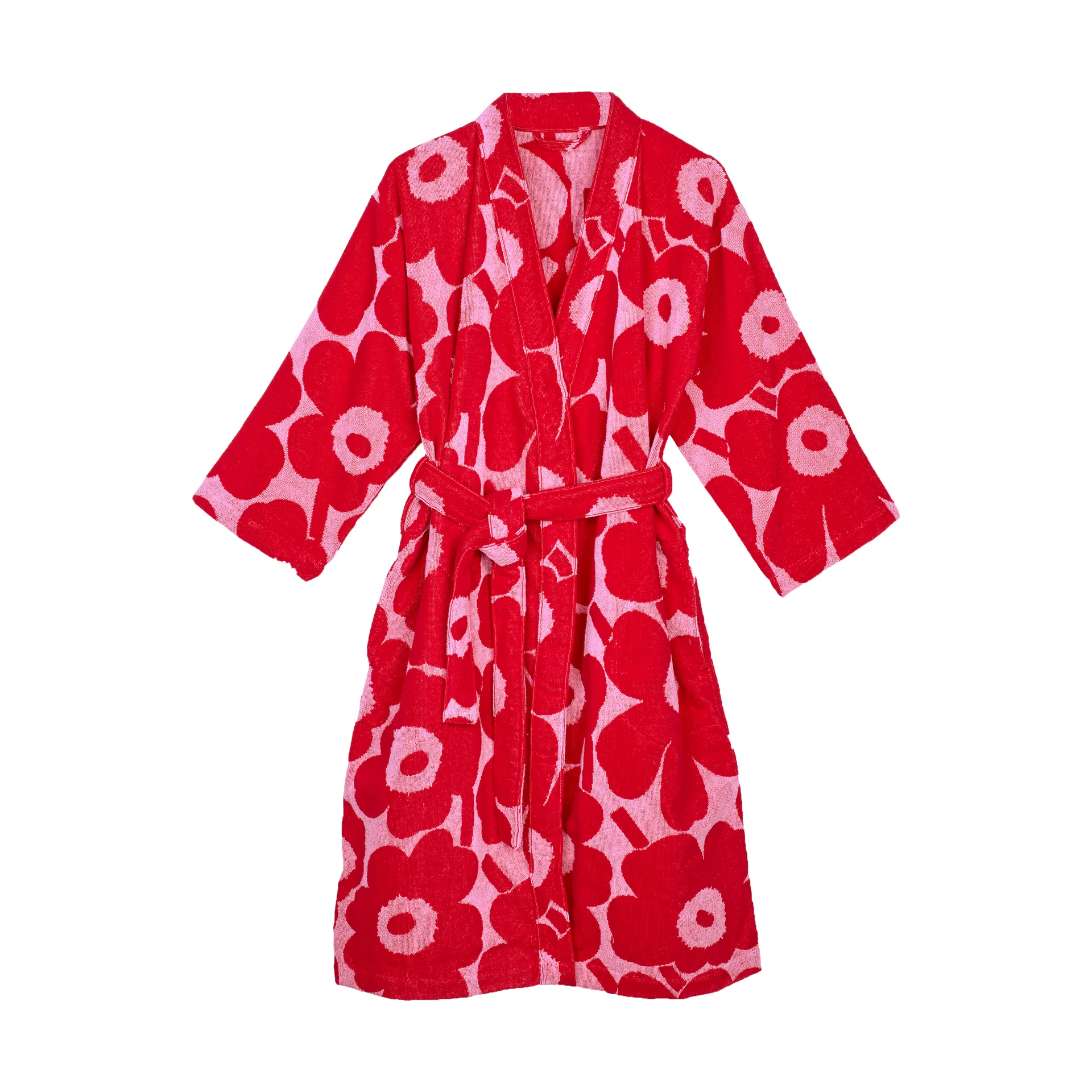 Unikko 2 badrock, Red-pink, S Marimekko
