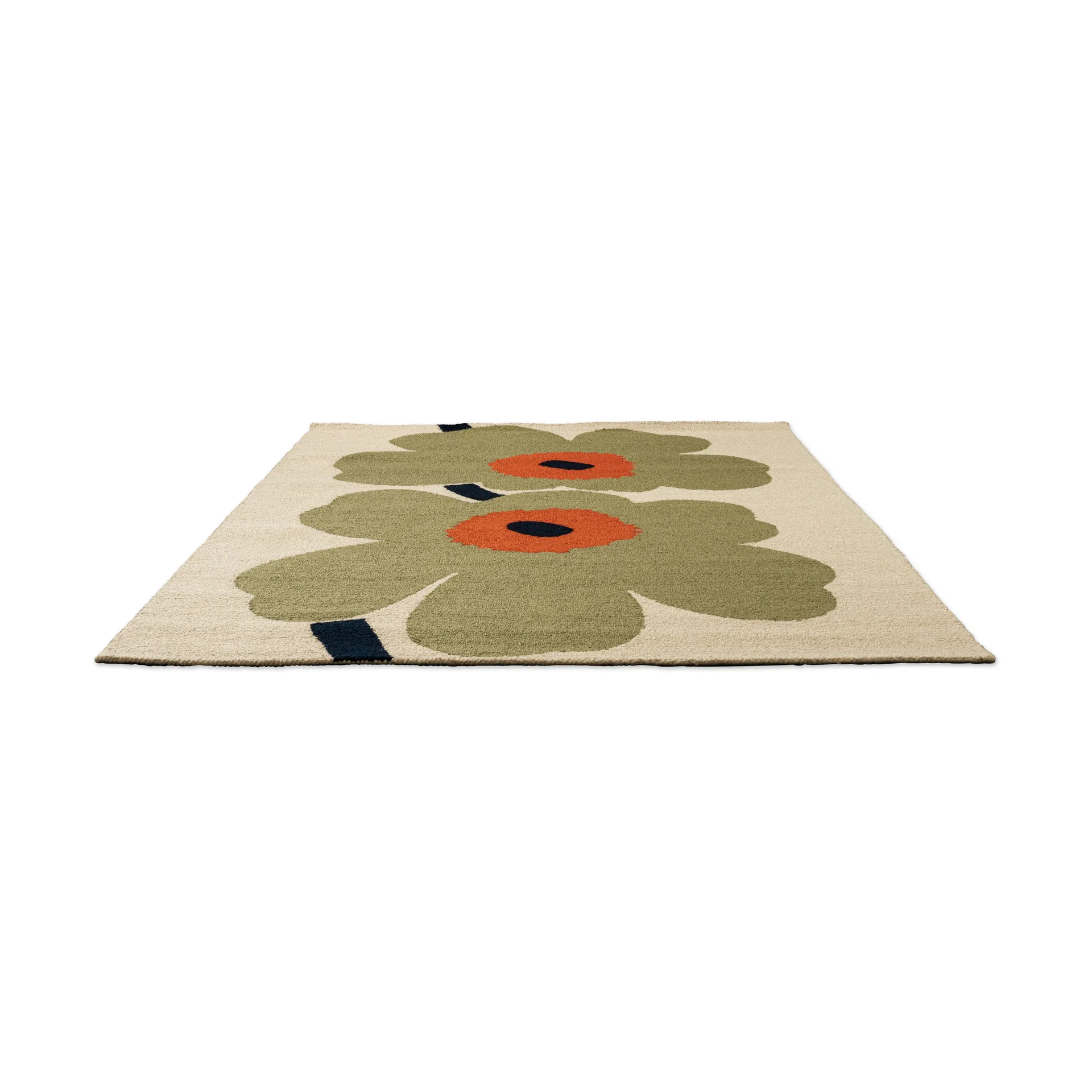 Unikko anniversary matta outdoor, Dusty green, 250x350 cm Marimekko