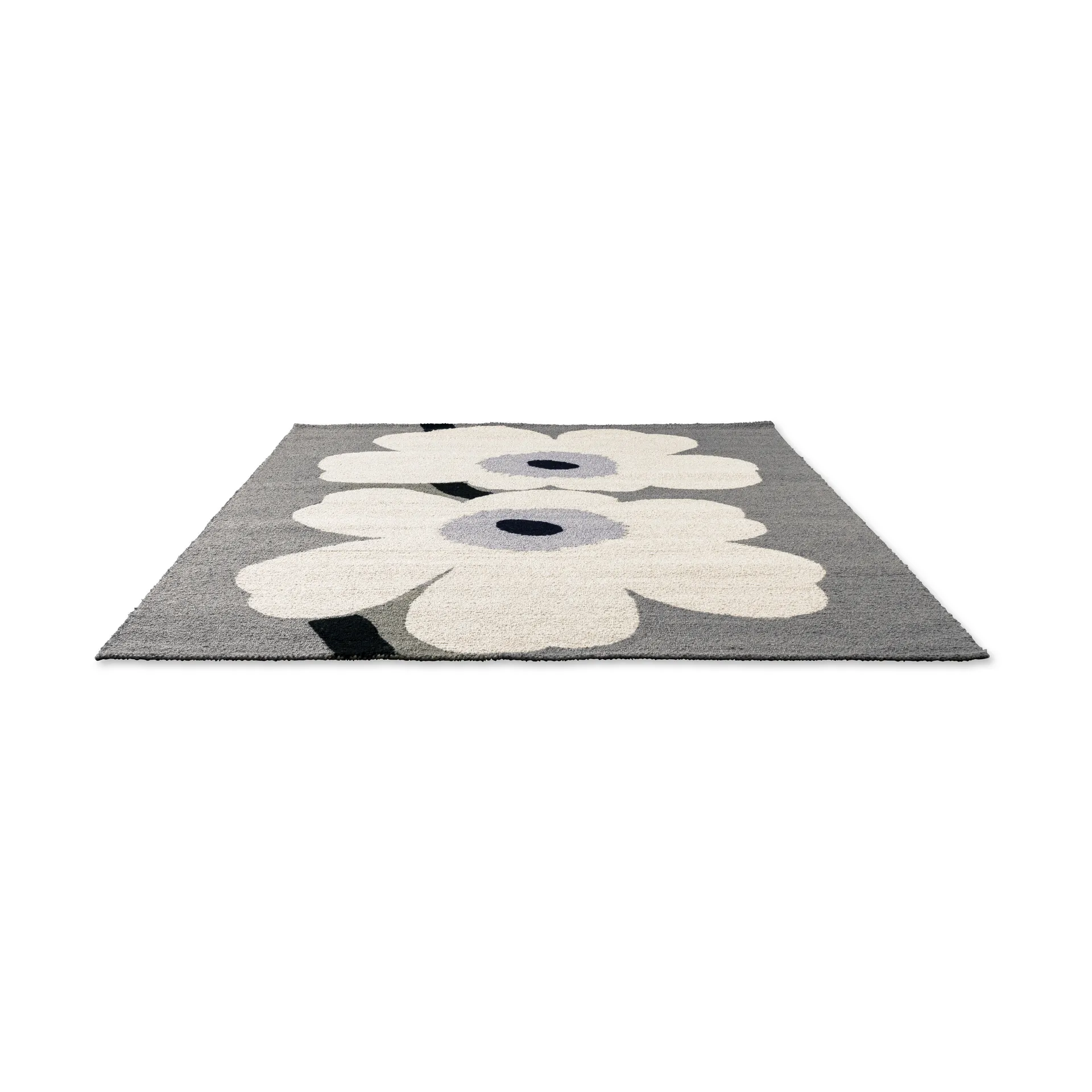 Unikko anniversary matta outdoor, Grey, 160x230 cm Marimekko