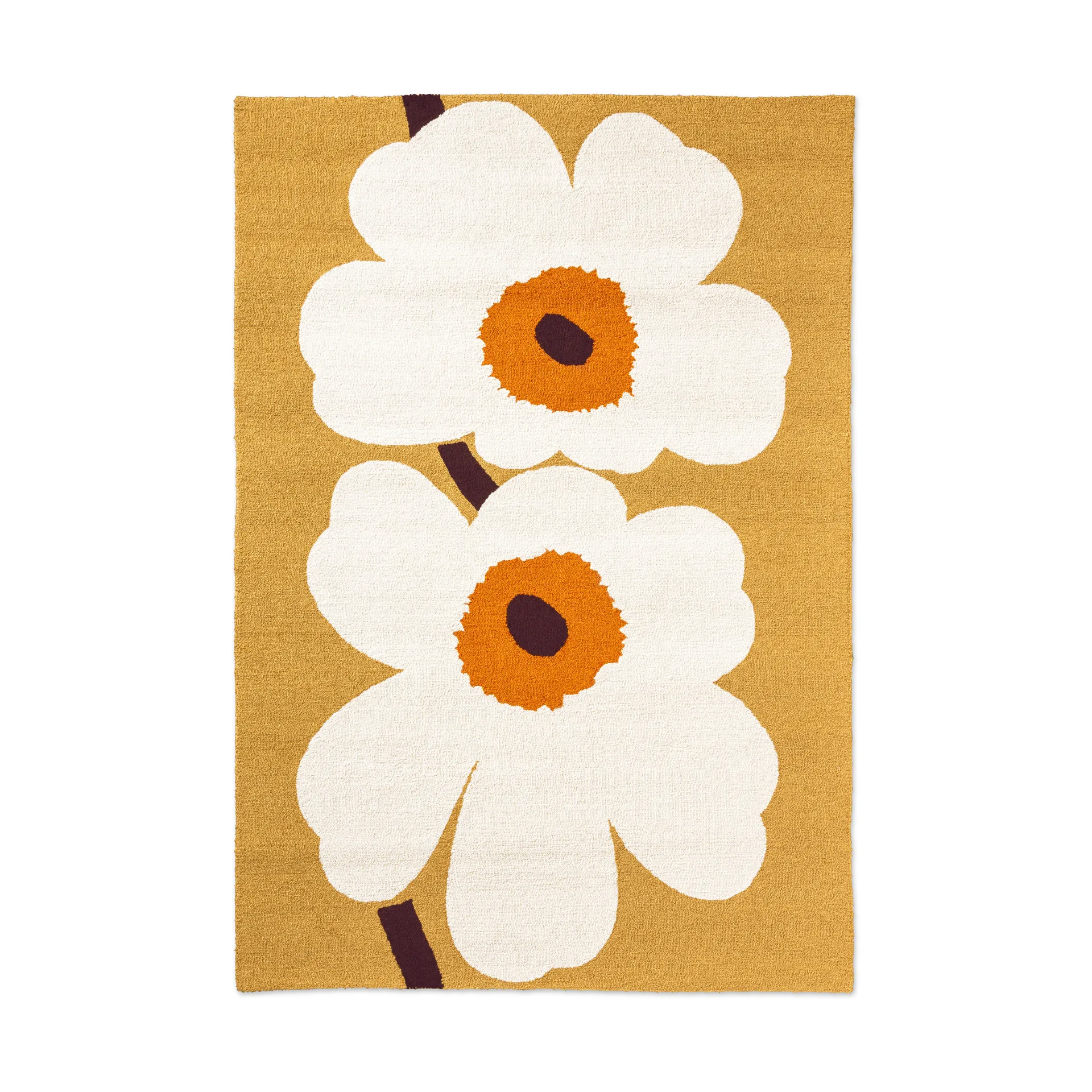Unikko anniversary matta outdoor, Honey, 140x200 cm Marimekko
