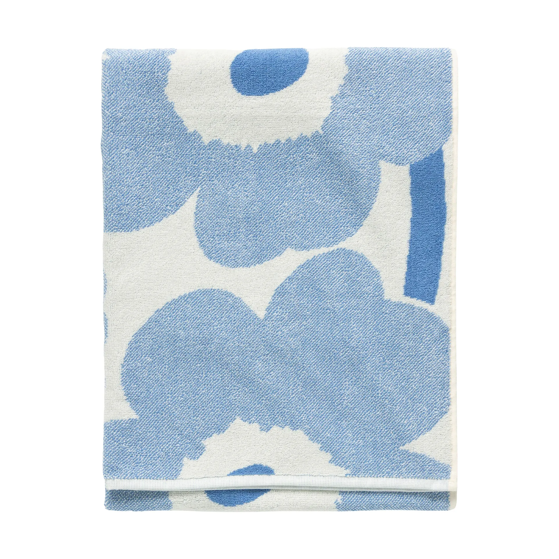 Unikko badhandduk 70x150 cm, Blå Marimekko