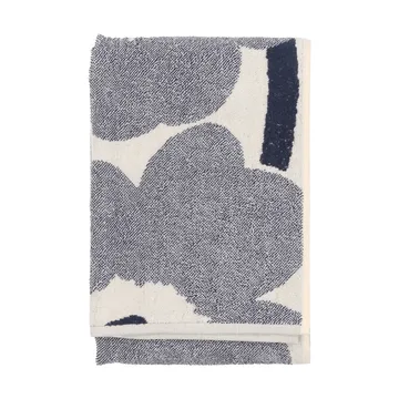 Unikko badhandduk 70x150 cm - Off white-blueberry - Marimekko