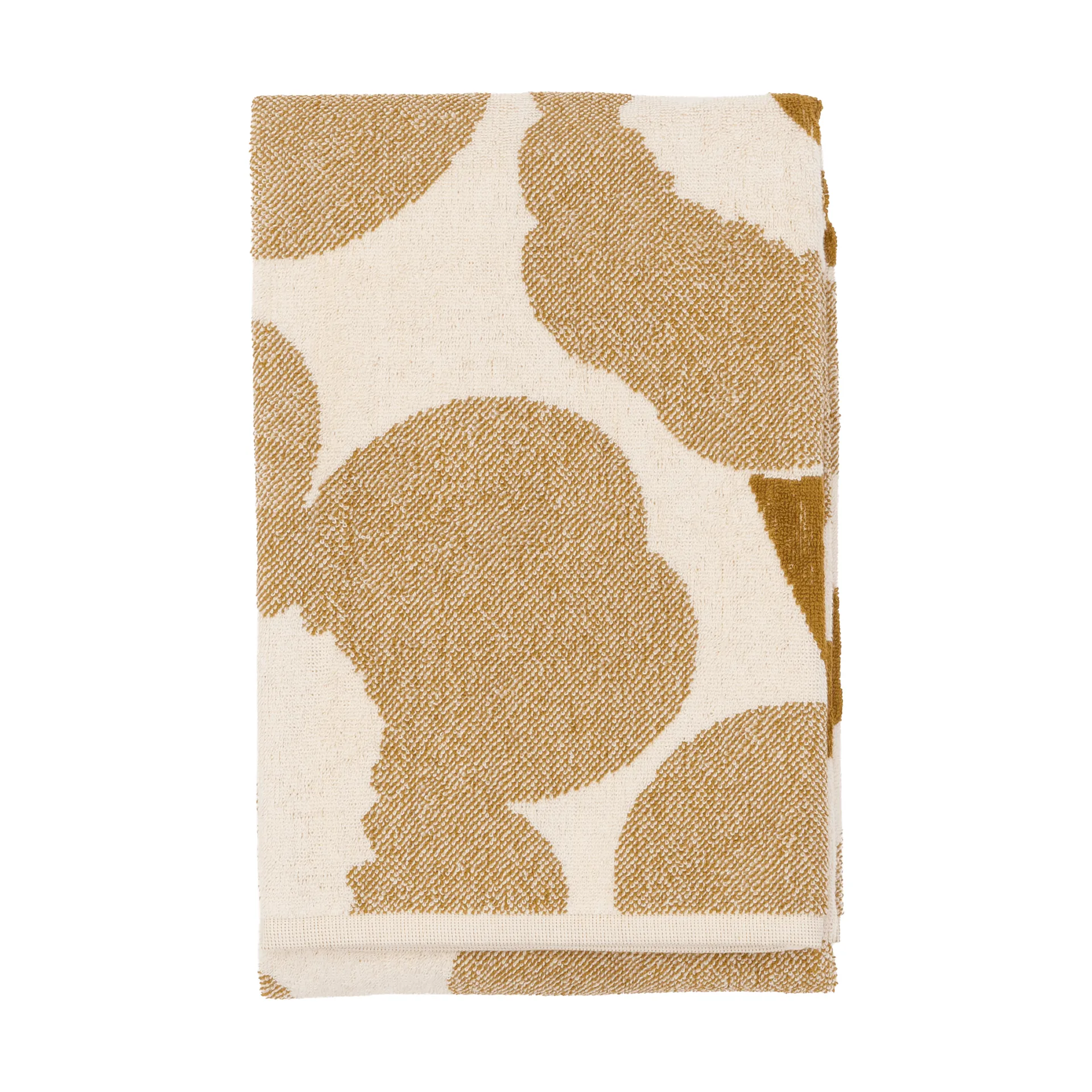 Unikko badhandduk 70x150 cm, Off white-bronze Marimekko