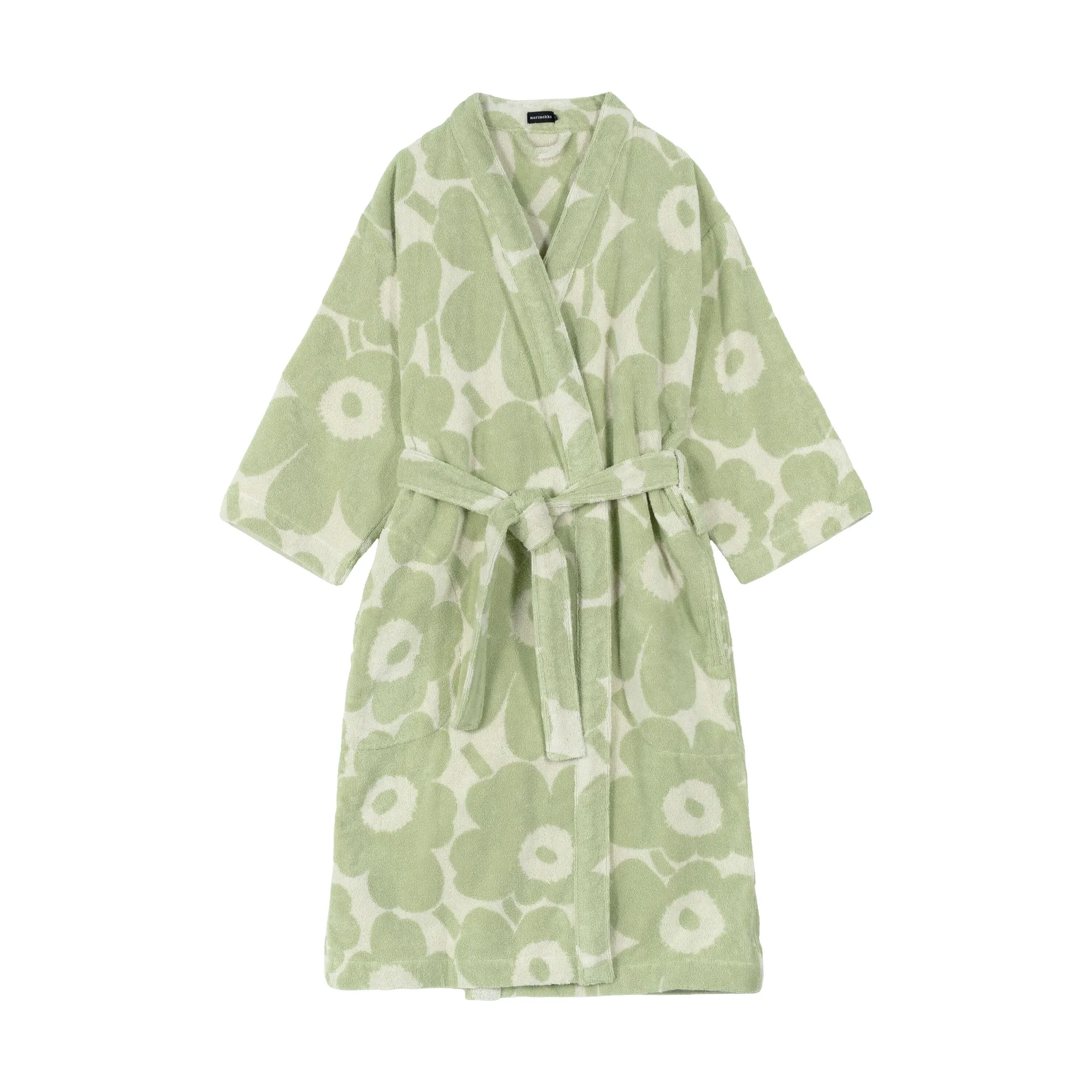 Unikko badrock, Off white-sage, L Marimekko