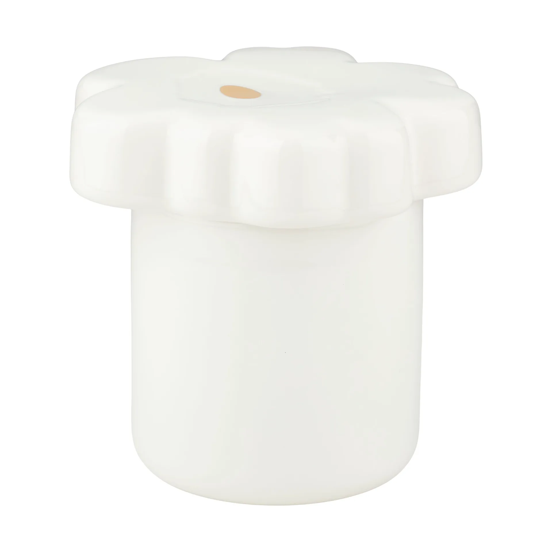 Unikko collectible burk 6,5x15,5 cm, White-gold Marimekko