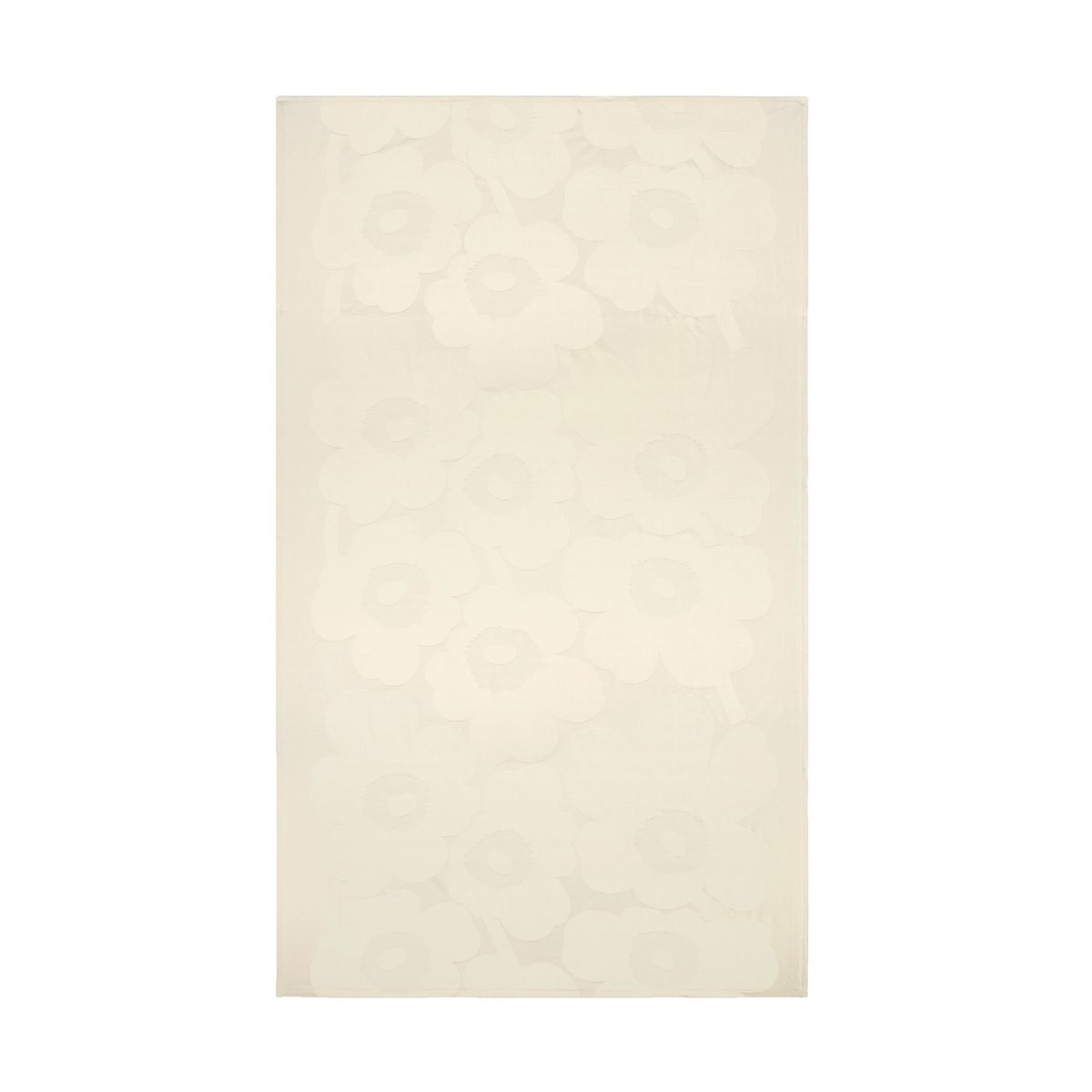 Marimekko Unikko duk 140x250 cm White-off white | Skandinavisk Design | Dukar | Vit