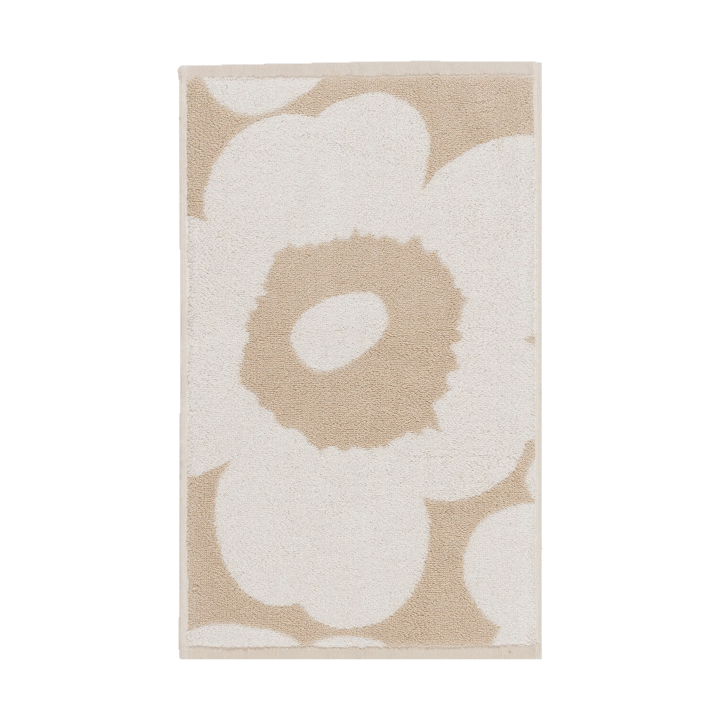 Unikko gästhandduk 30x50 cm - Beige-white - Marimekko