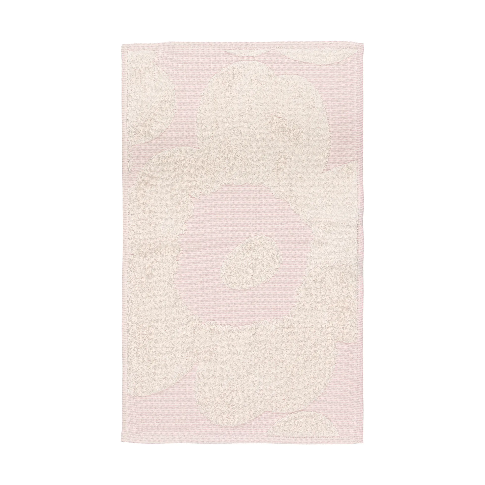 Unikko gästhandduk 30x50 cm, White-light pink Marimekko