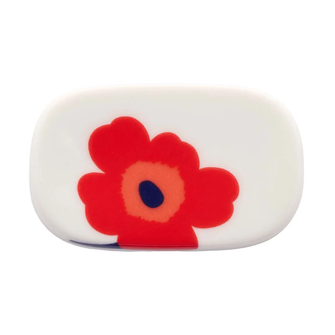 Unikko hållare till ätpinnar, White-red-blue Marimekko