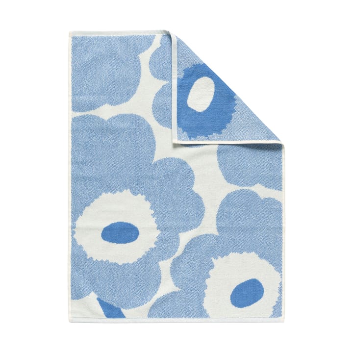 Unikko handduk 50x70 cm - Blå - Marimekko
