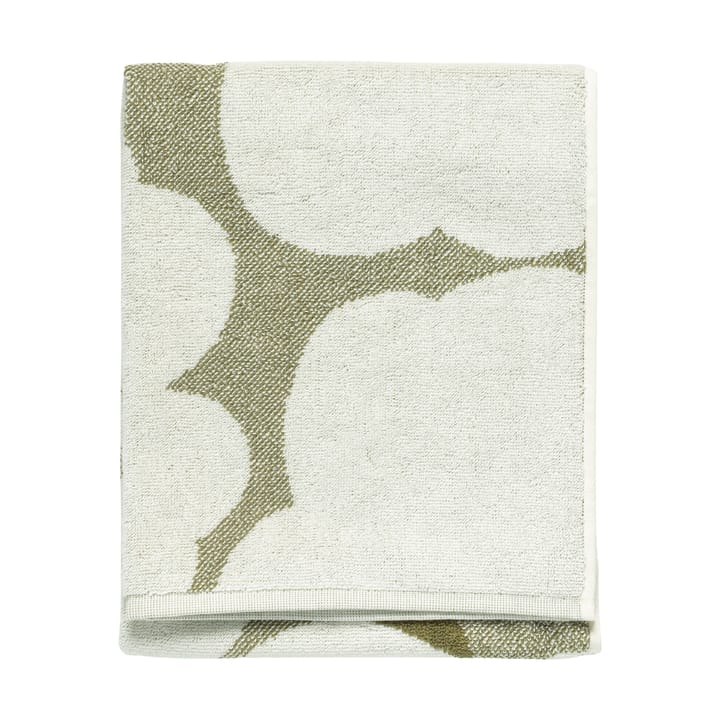 Unikko handduk 50x70 cm - Green umber-cream - Marimekko