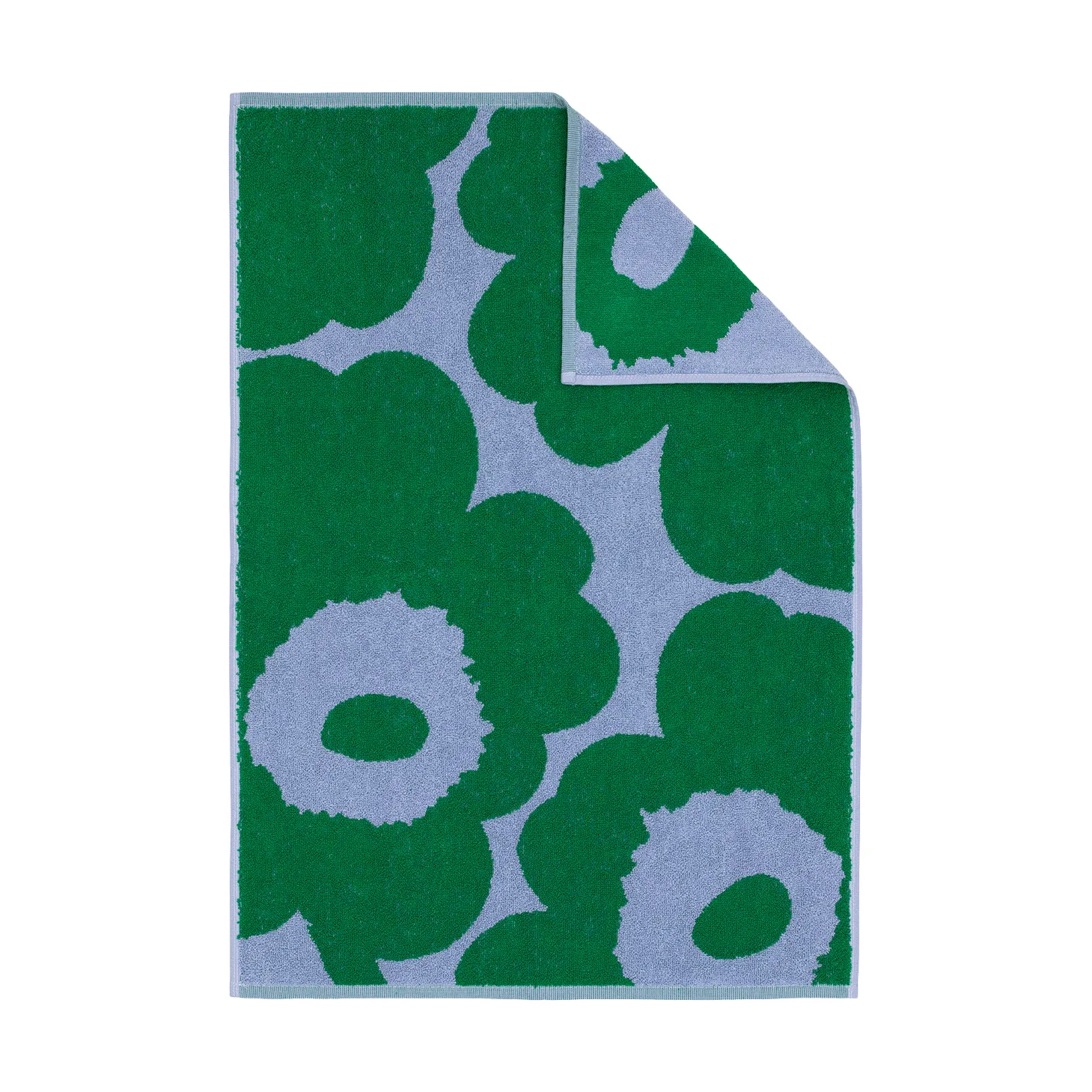 Unikko handduk 50x70 cm, Light blue-green Marimekko