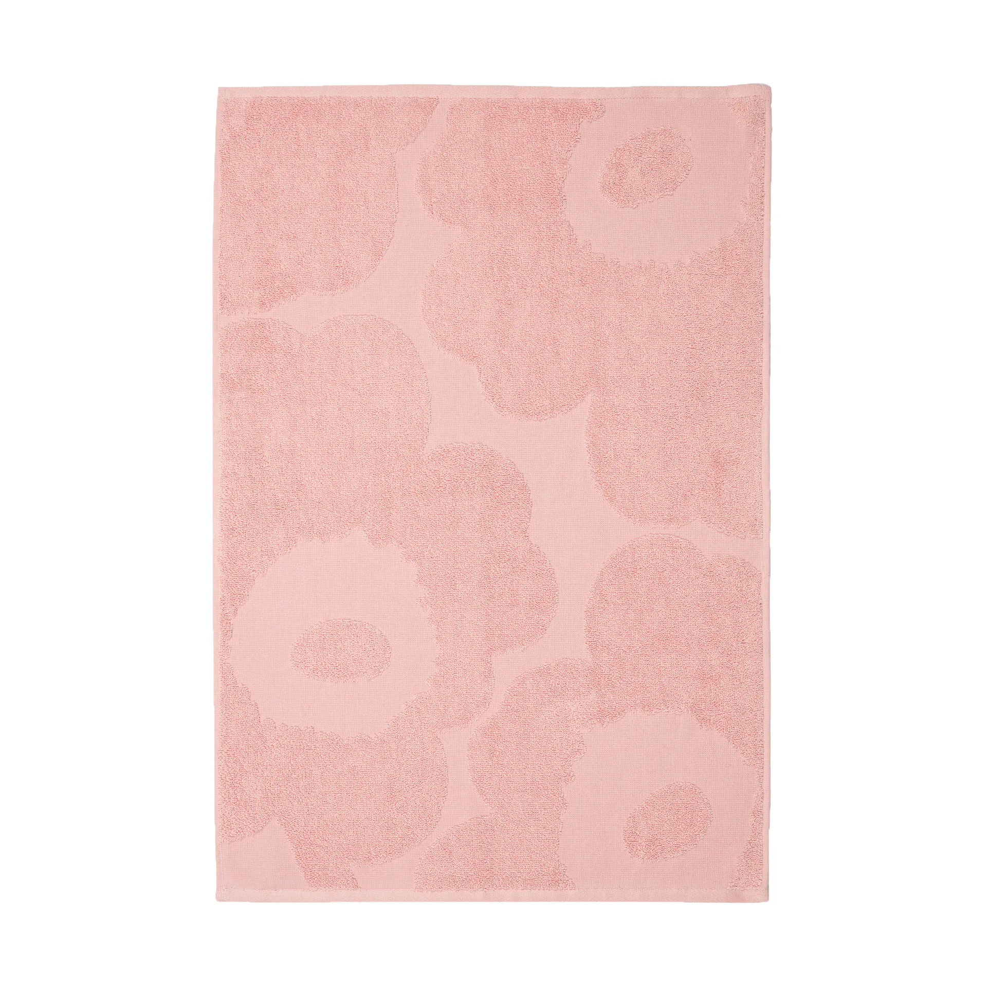 Unikko handduk 50x70 cm, Pink-powder Marimekko