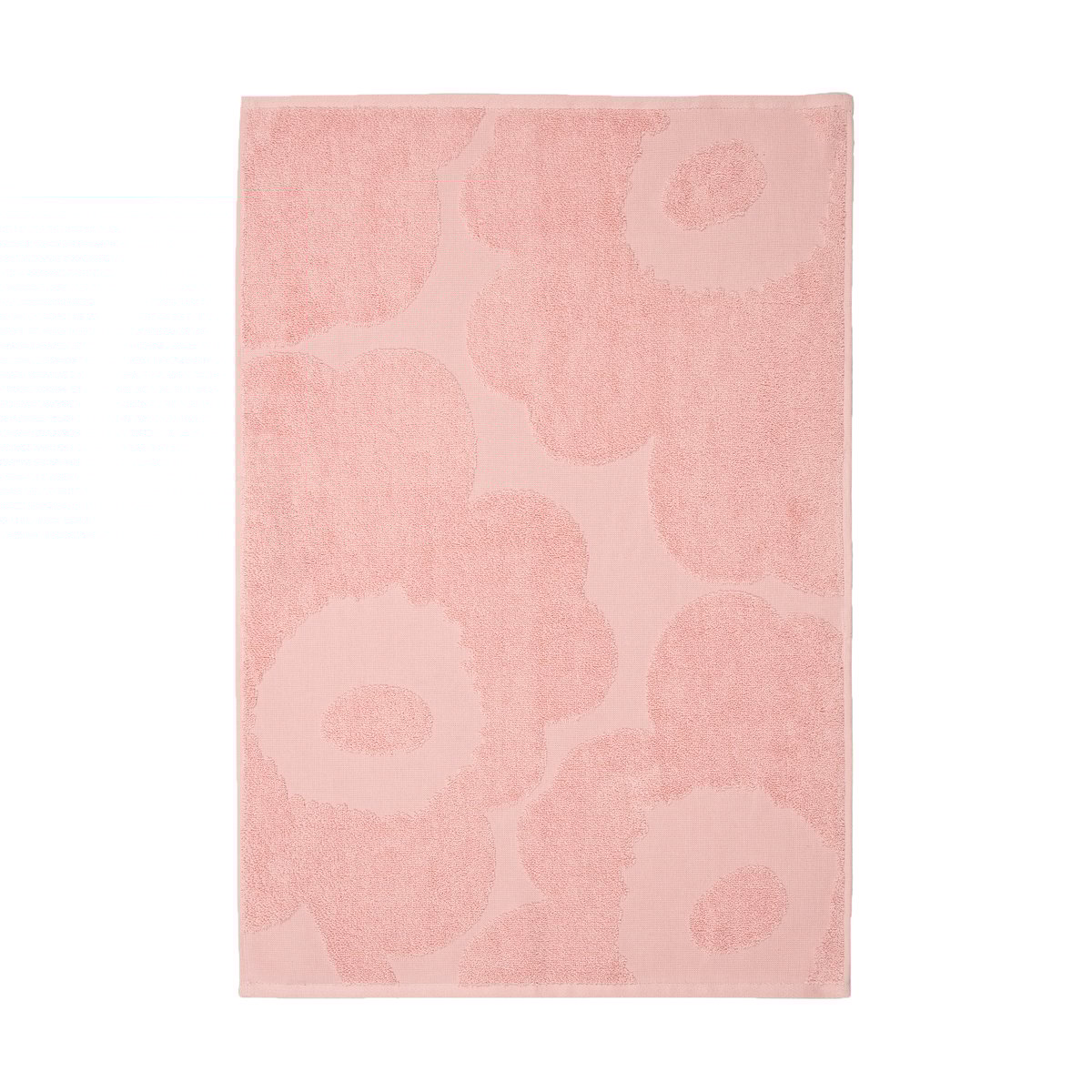 Marimekko Unikko handduk 50x70 cm Pink-powder | Skandinavisk Design | Handdukar | Rosa
