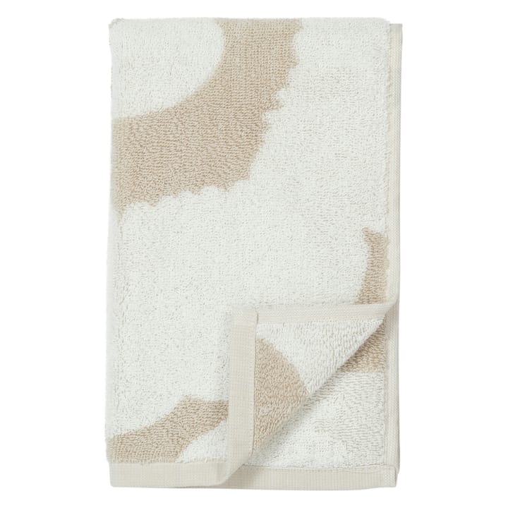 Unikko handduk beige-vit - 30x50 cm - Marimekko