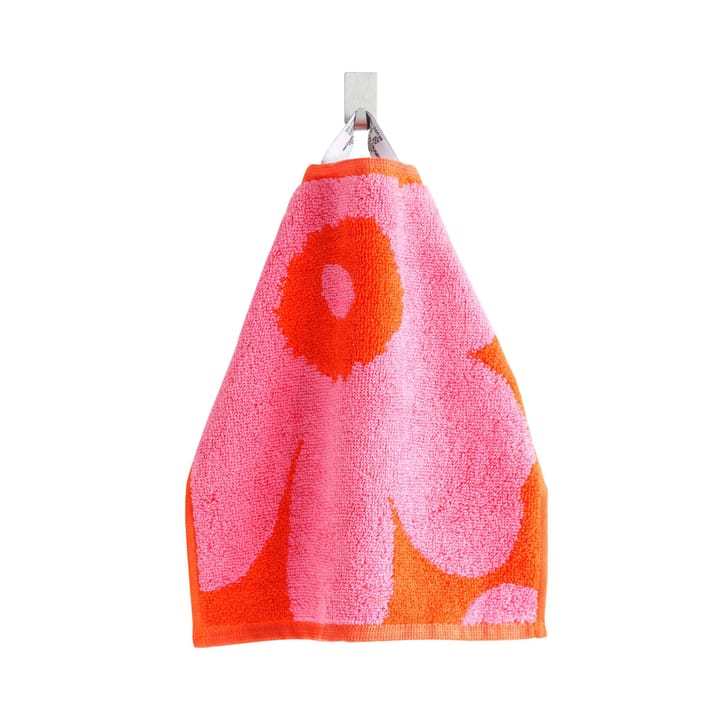 Unikko handduk röd-rosa, Mini Marimekko