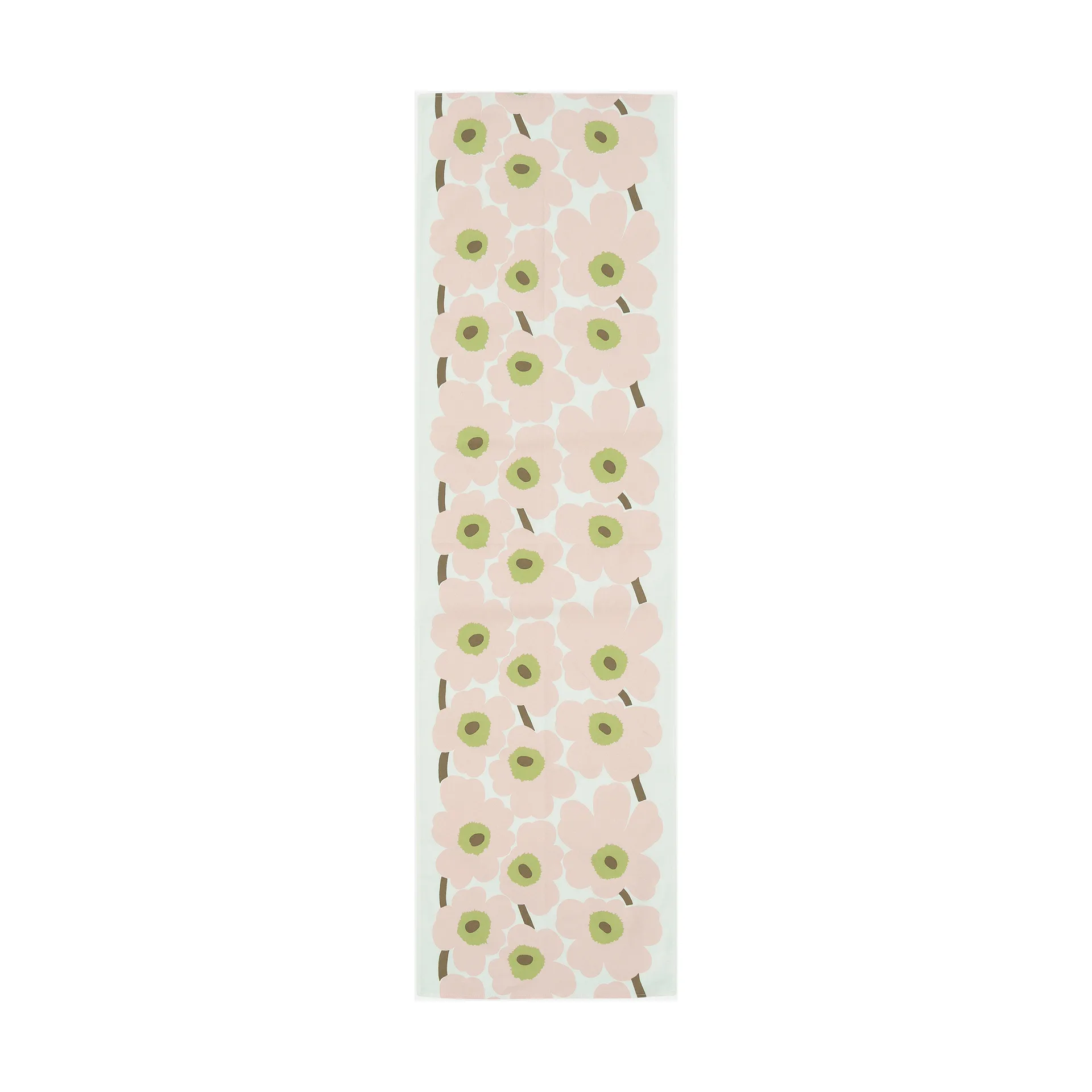 Unikko löpare 45x140 cm, Off white-pink-pear-sand Marimekko