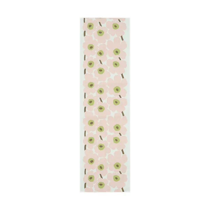 Unikko löpare 45x140 cm - Off white-pink-pear-sand - Marimekko
